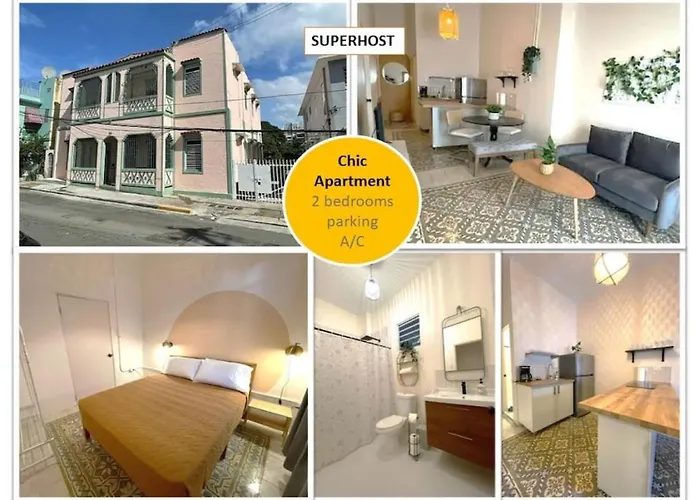 Chic And Classic Apartment In Condado Apt 2