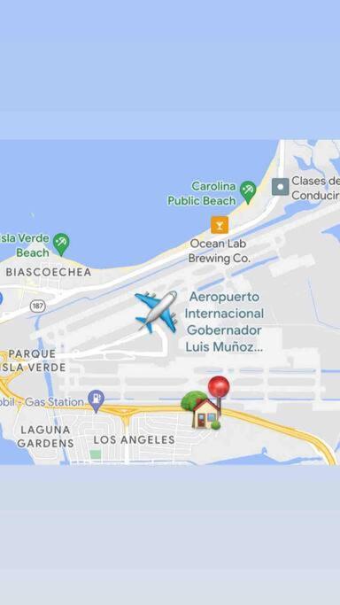 5 Min From Airport Sju Secret Garden Pr