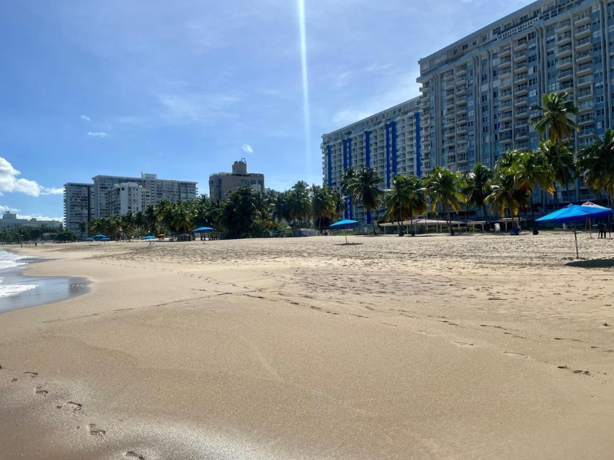 Isla Frente A La Playa Y Piscina, Centrico Y Accesible Apartamento San Juan