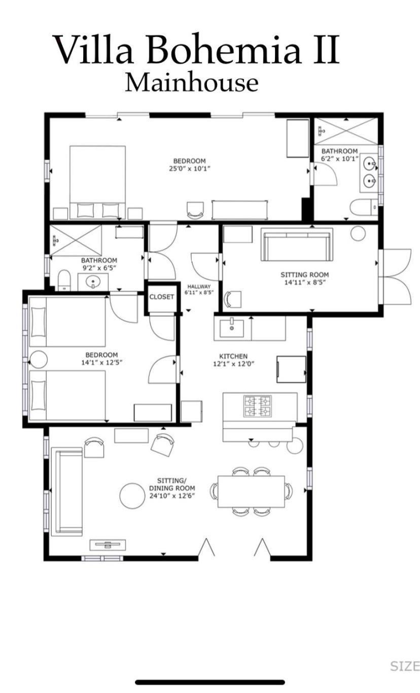 Villa Bohemia - Grand Gated Estate - Estates 1&2
