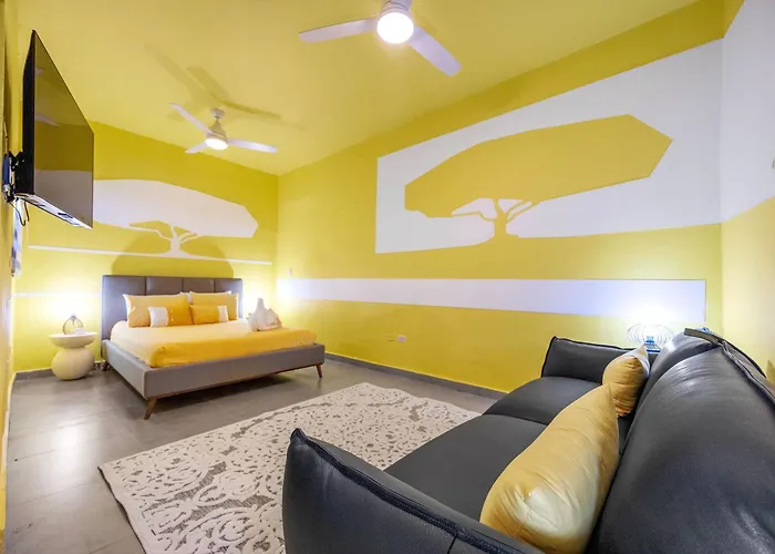 Artistic One-Bedroom Garden Apartment In Sj Mm9