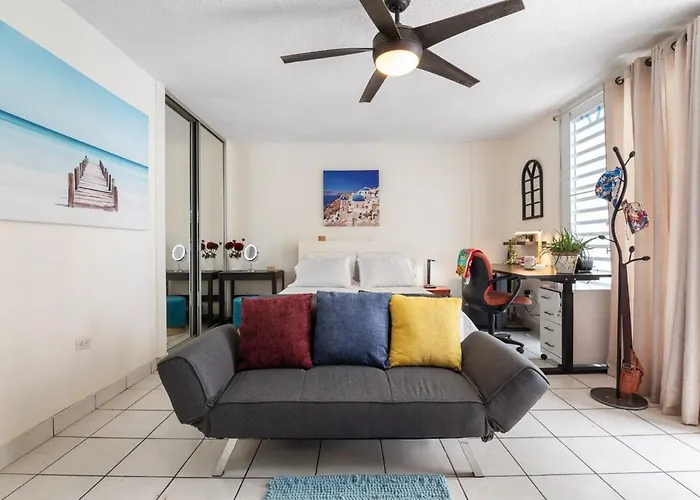 Studio 3 Minutes To The Airport Free Parking Pool