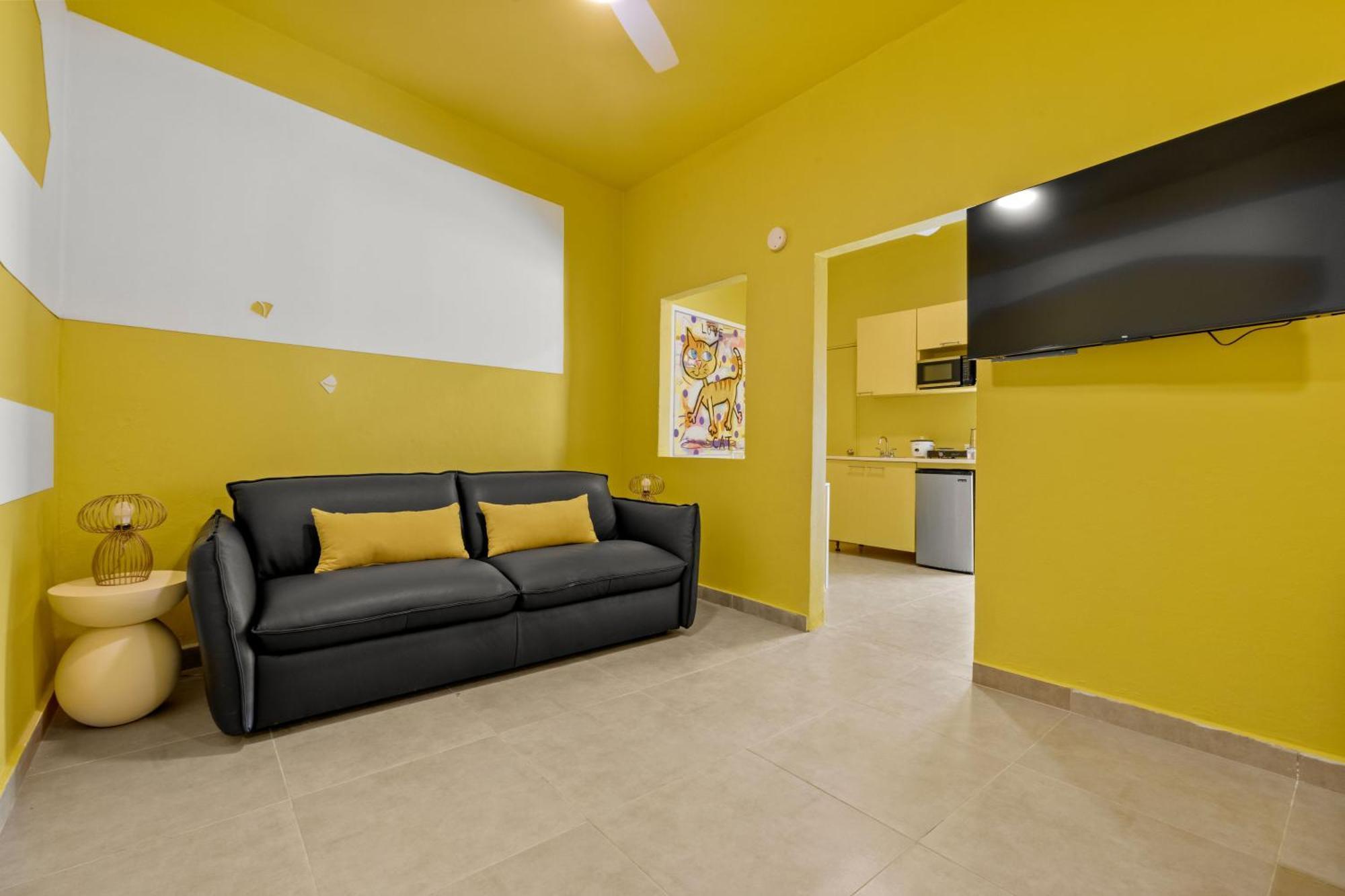 Apartamento Artistic One-bedroom Garden In Sj Mm9 *