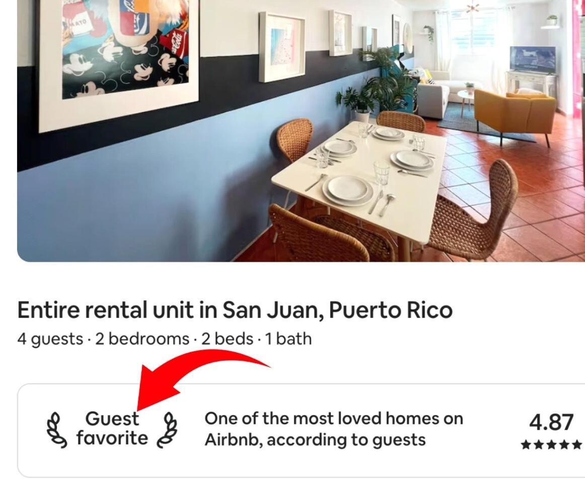 Apartamento Stunning 2br W Parking - Walk To Beach! San Juan