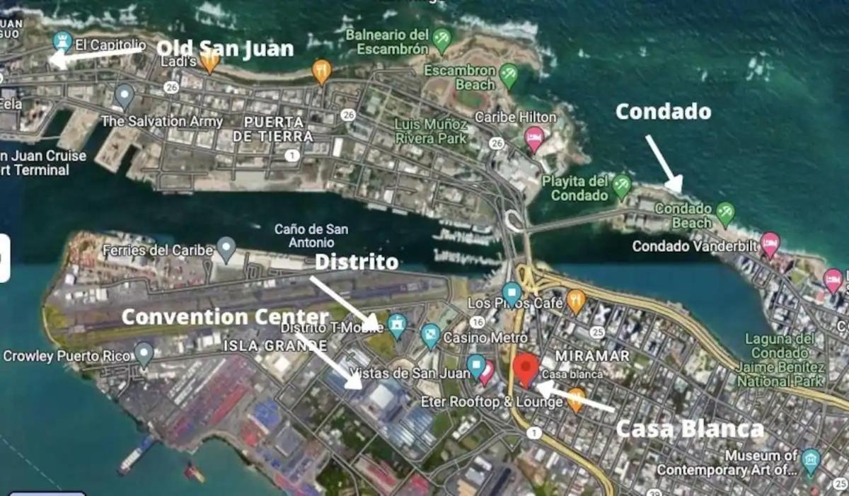 Casa Blanca In The Heart Of Miramar * San Juan