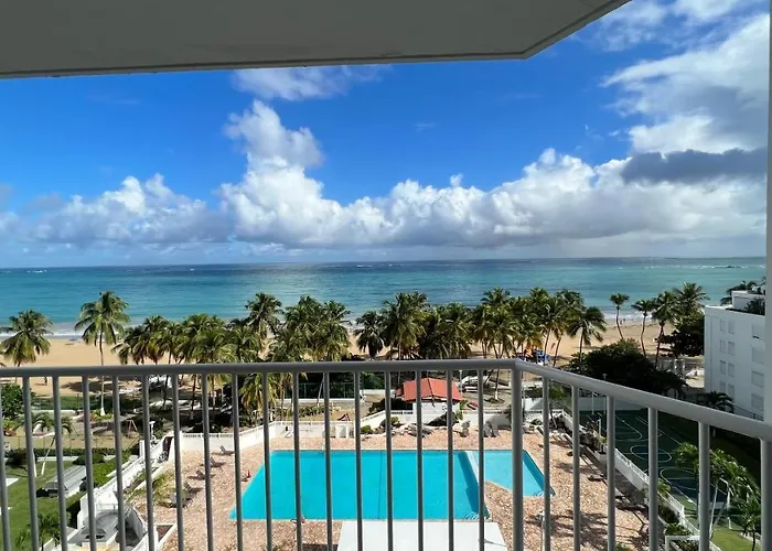 Ocean Front 2 Bedroom & Bath In Isla Verde