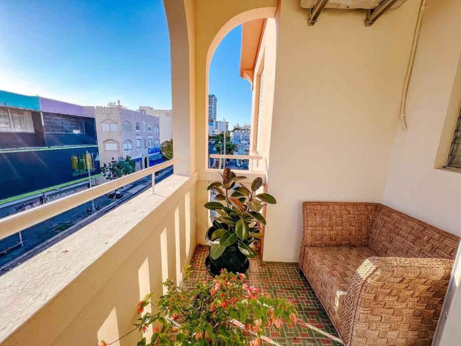 Picaflor 6 Charming Cozy Apt W/balcony @ Miramar Apartamento San Juan