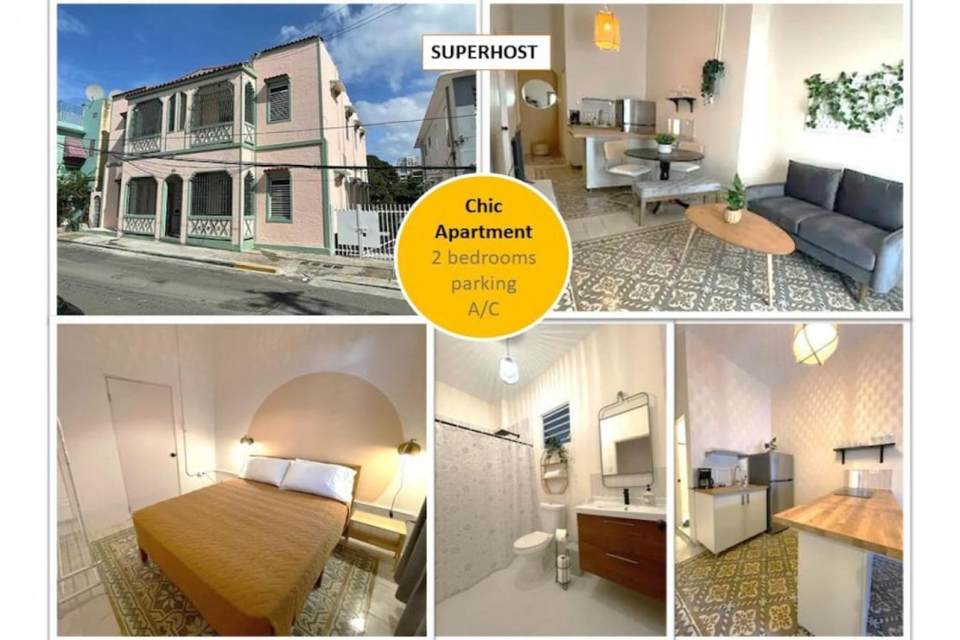 Apartamento Chic And Classic In Condado 2 San Juan
